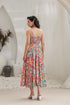 Printed Fit & Flared Midi Ethnic Dress